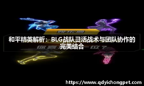 和平精英解析：BLG战队灵活战术与团队协作的完美结合